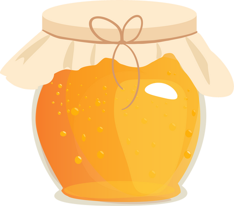 Honey Sweet  drips bee jar